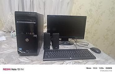 stolustu komputerlər: HP stolüstü kompüter dəsti hər şey təzə Tərkib: - HP Pro sistem bloku — 4