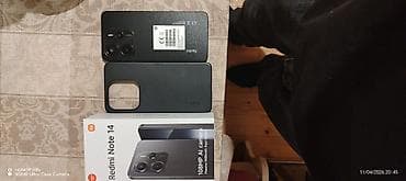 mobil telfonlar: Redmi Note 14, 256 GB, rəng - Qara, İki sim kartlı — 3