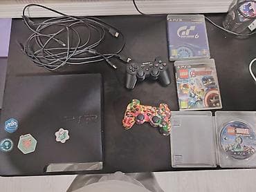 tecno camon 20 pro ikinci el: PS3 oyun konsolu dəsti yaxşı vəziyyətdədir Komplekt: - Sony — 8