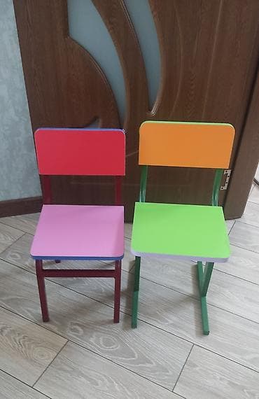 uşaq ucun stol stul: Uşaq stulları – rəngarəng və rahat Məhsul təsviri: - İki ədəd uşaq — 1