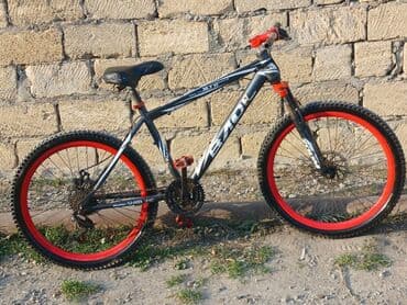 продается велосипед: Salam.Masazirdadir.Pacennikleri saz veziyyetdedir.Arginal qirmizi — 5