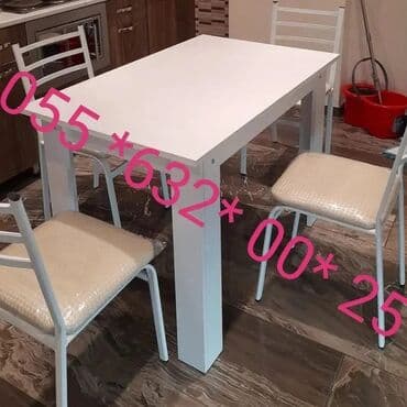 metbex stolari: Yeni, Açılmayan, Kvadrat masa — 10