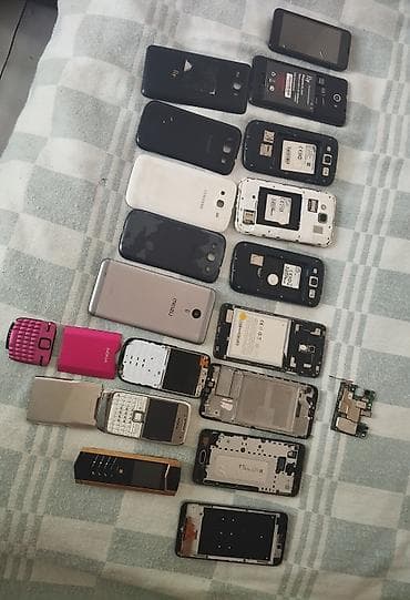 notebook core 2: Telefon və ehtiyat hissələri dəsti – Müxtəlif markalardan korpuslar — 1