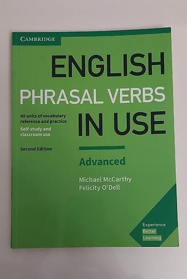 PHRASAL VERBS IN USE,ADVANCED (Təzə) lalafo.az -da PHRASAL VERBS IN USE,ADVANCED (Təzə)