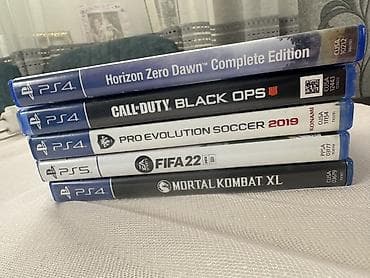 playstation barter: PS4 və PS5 üçün orijinal disk oyunları dəsti Paketdə olanlar: - PS4 — 1