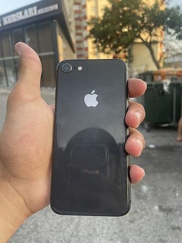 iphone 4 s: IPhone 8, 64 GB, Qara, Barmaq izi — 2