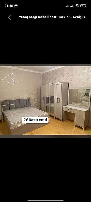 paris mebel gence: İkinəfərlik çarpayı, Yeni — 1