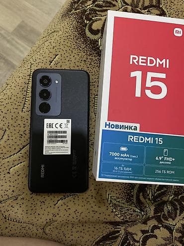 xiaomi 17 pro satilir: Redmi 256 GB, rəng - Qara — 1