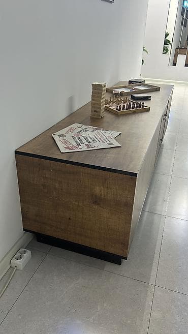malazya mebel: Toplu ve tek tek de satilir.BOZ masa 40 AZN ideal veziyyetde(230sm — 1