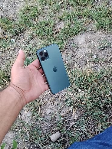 iphone 17 pro max islenmis: IPhone 11 Pro, Matte Midnight Green, Face ID — 2