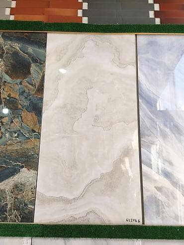 fasad daşlar: Böyük ölçülü keramika kafel – mərmər effektli - Material: keyfiyyətli — 1