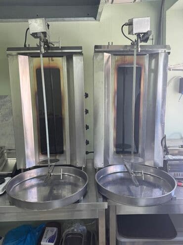 морозильная камера для мороженого бу: Döner aparatları( köz 2 ed)-1400m Döner aparatı spiral (4 gözlü 3 — 1