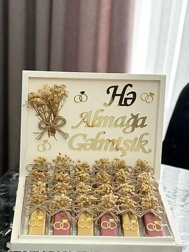 Xınayaxdı/nişan/qız istəmə mərasimləri üçün xüsusi “Hə almağa