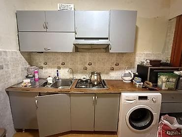 Mətbəx mebeli və texnika dəsti - Üst şkaflar: 3 bölməli asma