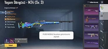 PUBG MOBILE oyun hesabı — laboratoriya silahları və zəngin inventar - — 3