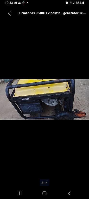 Firman SPG6500TE2 benzinli generator - Model: SPG6500TE2 (Gasoline