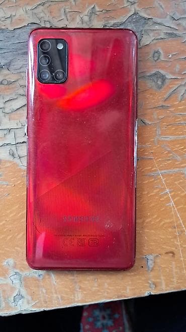 samsung galaxy a10 ekran təmiri: Samsung Galaxy A31, 128 GB, rəng - Qırmızı, Face ID, Qırıq, İki sim kartlı — 1