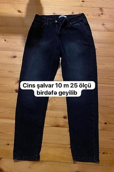 bel çantalari: Şalvar paketi 1) Klasik şalvar - Rəng: qəhvəyi - Kəsim: düz, klassik — 4