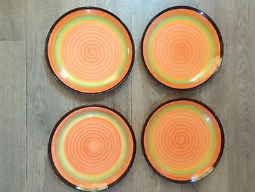 yemek servizi: Nahar dəsti, rəng - Narıncı, Keramika — 3