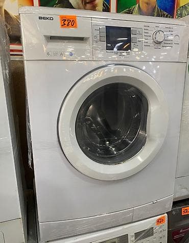 Məişət texnikası: BEKO önyükləməli paltaryuyan maşın - Yüklama həcmi: 6 kq - Sıxma — 1