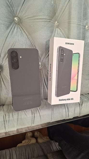 poco m6 pro 5g: Samsung Galaxy A56 5G, 128 GB, rəng - Boz, Sənədlərlə — 3