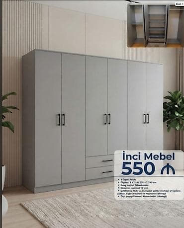 Yeni, 6 qapı, Siyirməli, Boz, Açılan, Düz dolab lalafo.az -da Yeni, 6 qapı, Siyirməli, Boz, Açılan, Düz dolab
