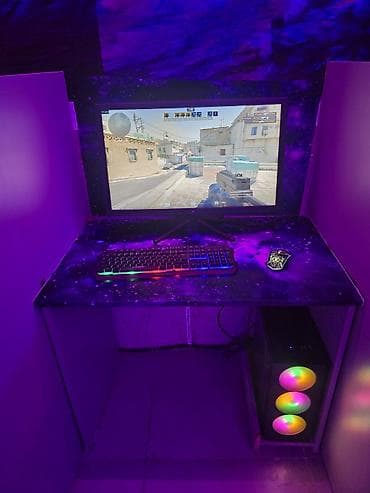 Gaming PC komplekti – RGB işıqlanma ilə Qeyd: - Görüntülərdə