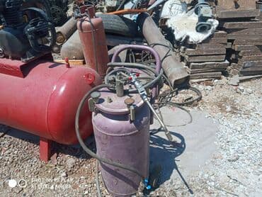 qumlama aparatı: Qumlama Aparatı. təzə kompressorla birlikdə 500 litr 7.5 kvt 0.8m3 12 — 2