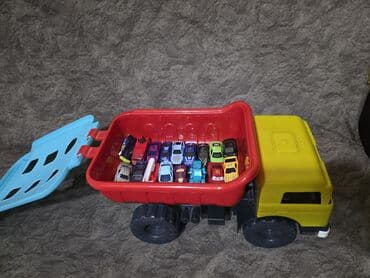 детский игровой набор щенячий патруль: Uşaq oyuncaqları dəsti – iri plastik dump truck və müxtəlif — 9