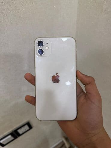 iphone se telefon: IPhone 11, 64 GB, Ağ, Simsiz şarj — 2
