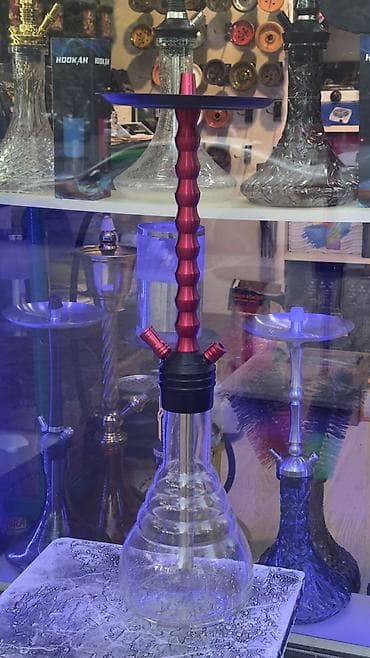 wolt forma: Alüminium Gövdəli Nargilə - Dizayn: Qırmızı anodlaşdırılmış alüminium — 4