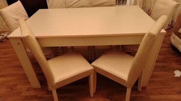 Ev üçün dekor: Qonaq masası, İşlənmiş, Açılan, Epoksid, Dördbucaq masa — 2