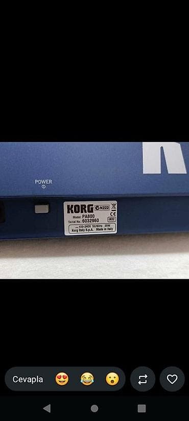 nerd taxta qiymetleri: Korg PA800 603 seri 256 RAM LED EKRAN HEÇ BİR PURABLEMİ YOXDUR barter — 4