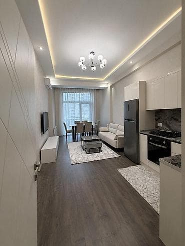 Mənzillər: İcarəyə verilir 2 otaqlı yeni tikili 65 m², Nəsimi r. Kateqoriya Yeni — 1