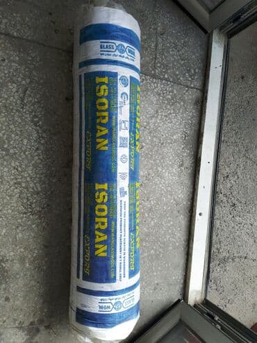 divar izolyasiya materialları: İsoran markalı, rulon şəklində mineral yun izolyasiya materialı — 1