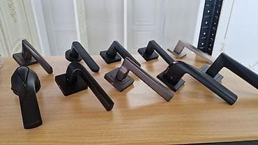 3 d kalemi: Daxili qapılar üçün dekorativ qapı tutacağı dəsti - Müasir minimal — 6