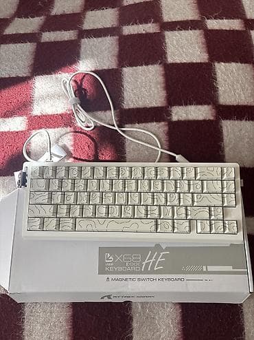 ipad 6 plus: Attack Shark X68HE mexaniki (Hall Effect) gaming klaviatura satılır — 2