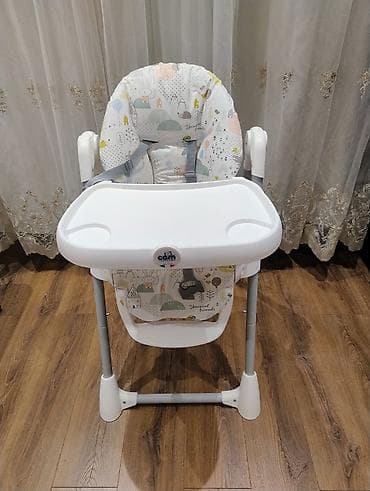 qida masasi: CAM yüksək uşaq yemək stulu - Ergonomik oturacaq və yumşaq yastıqlı — 1