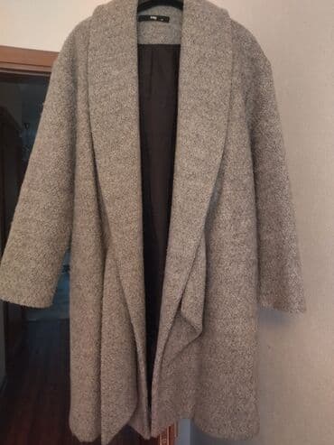 Palto, XL, rəng - Boz