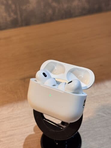 Бусы: Б/у Беспроводные (Bluetooth) Наушники, Apple, цвет - Белый — 4