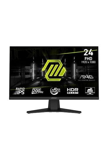 kompüter monitoru: MSI MAG 24” Gaming Monitor - Ekran: 24 düym, Full HD (1920×1080) - — 1