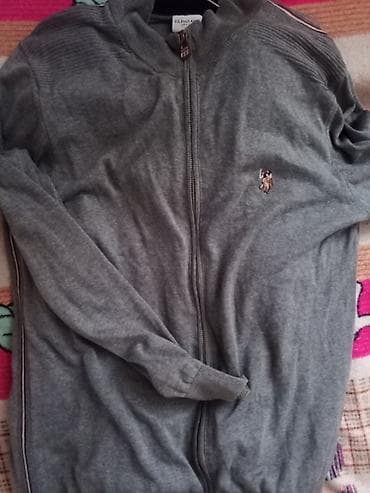 Sviter, U.S. Polo Assn, L, rəng - Boz