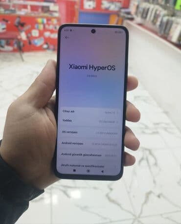 Samsung: Xiaomi 12, 256 GB, rəng - Qara, 
 Barmaq izi — 1