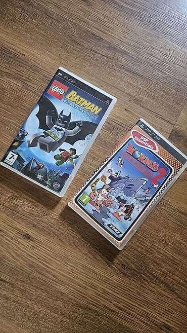 hdd disk: PSP üçün UMD disclər Worms 2 Open Warfare Batman the video game — 1