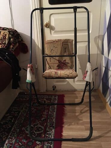 profil satışı: Uşaq yelləncəyi/oturacağı - Metall karkaslı, yerüstü konstruksiya; ev — 1
