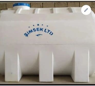 Bak, Plastik, 1000 l l, İşlənmiş