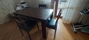 soba qaz: Mətbəx mebeli dəsti stol ve 4 stul– tam komplekt. Müasir mətbəx yaxşı — 5