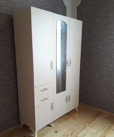 Продукты питания: Распашной, 4 двери Прямой шкаф, Гардеробный шкаф — 3