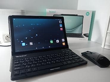 simsiz wifi: Telzeal P100 10.1" planşet + klaviatura və siçan dəsti - Ekran: 10.1 — 3