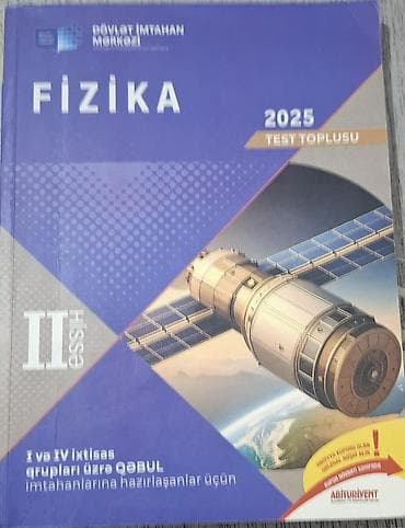 Fizika – 2025 Test Toplusu (DİM) 2-ci hissə. I və IV ixtisas qrup 8 — 1